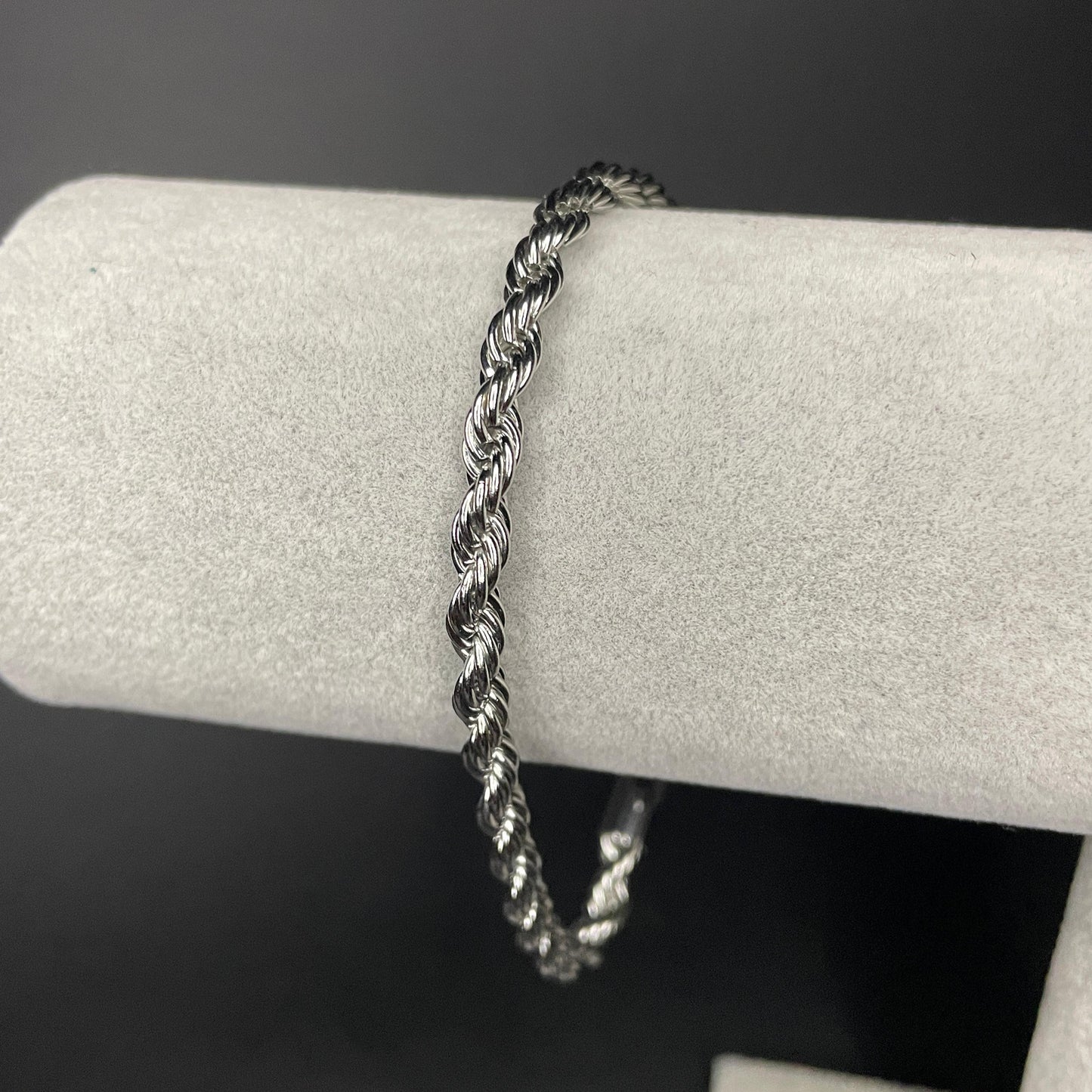 Bratara Argintie Impletita