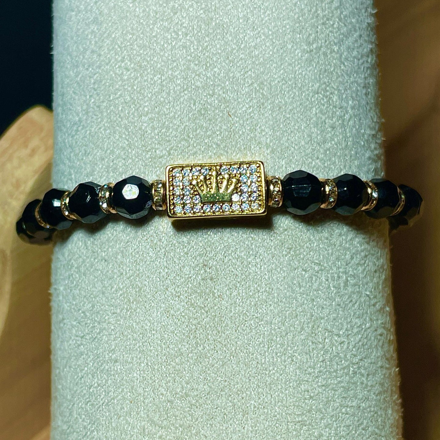 Bratara Reglabila Gold Crown