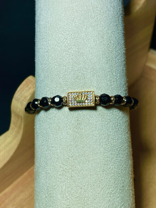 Bratara Reglabila Gold Crown