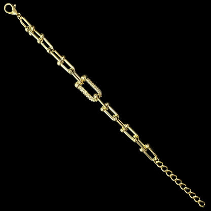 Bratara Hook Placata cu Aur 18K