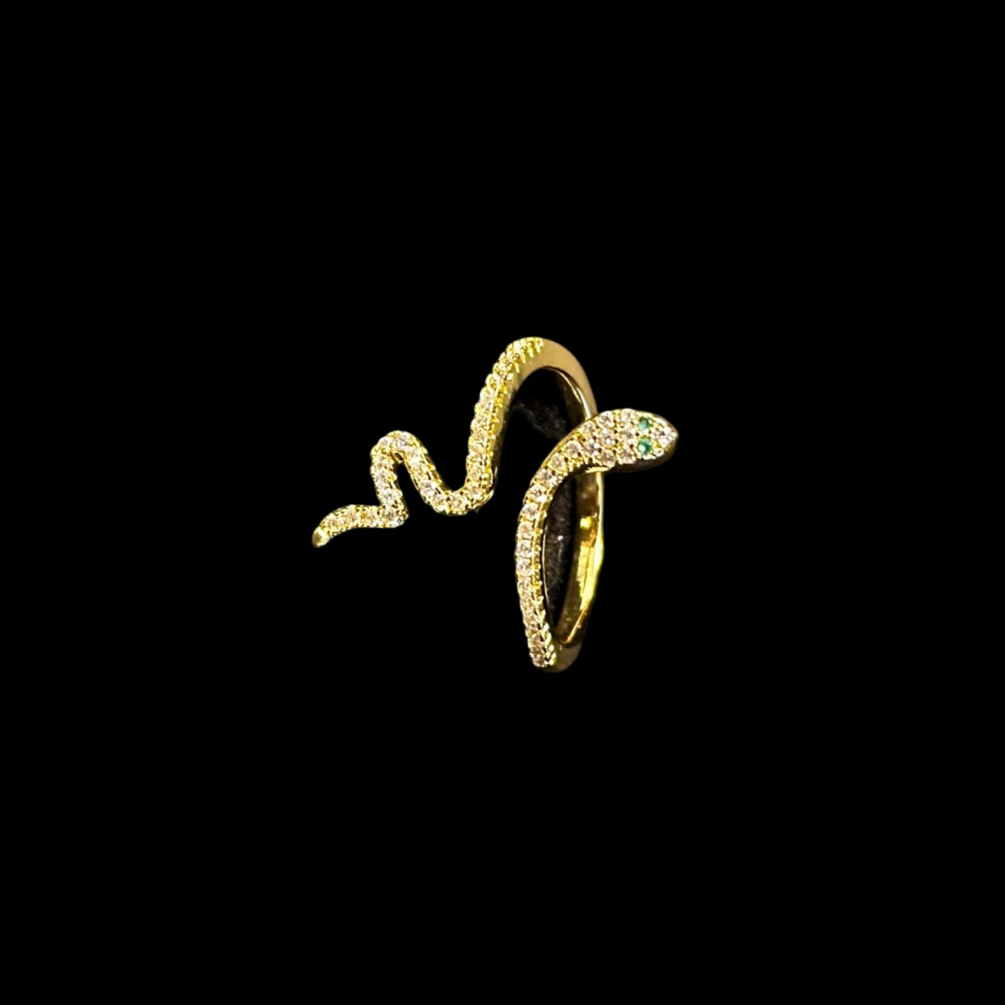 Inel Sarpe Auriu Reglabil